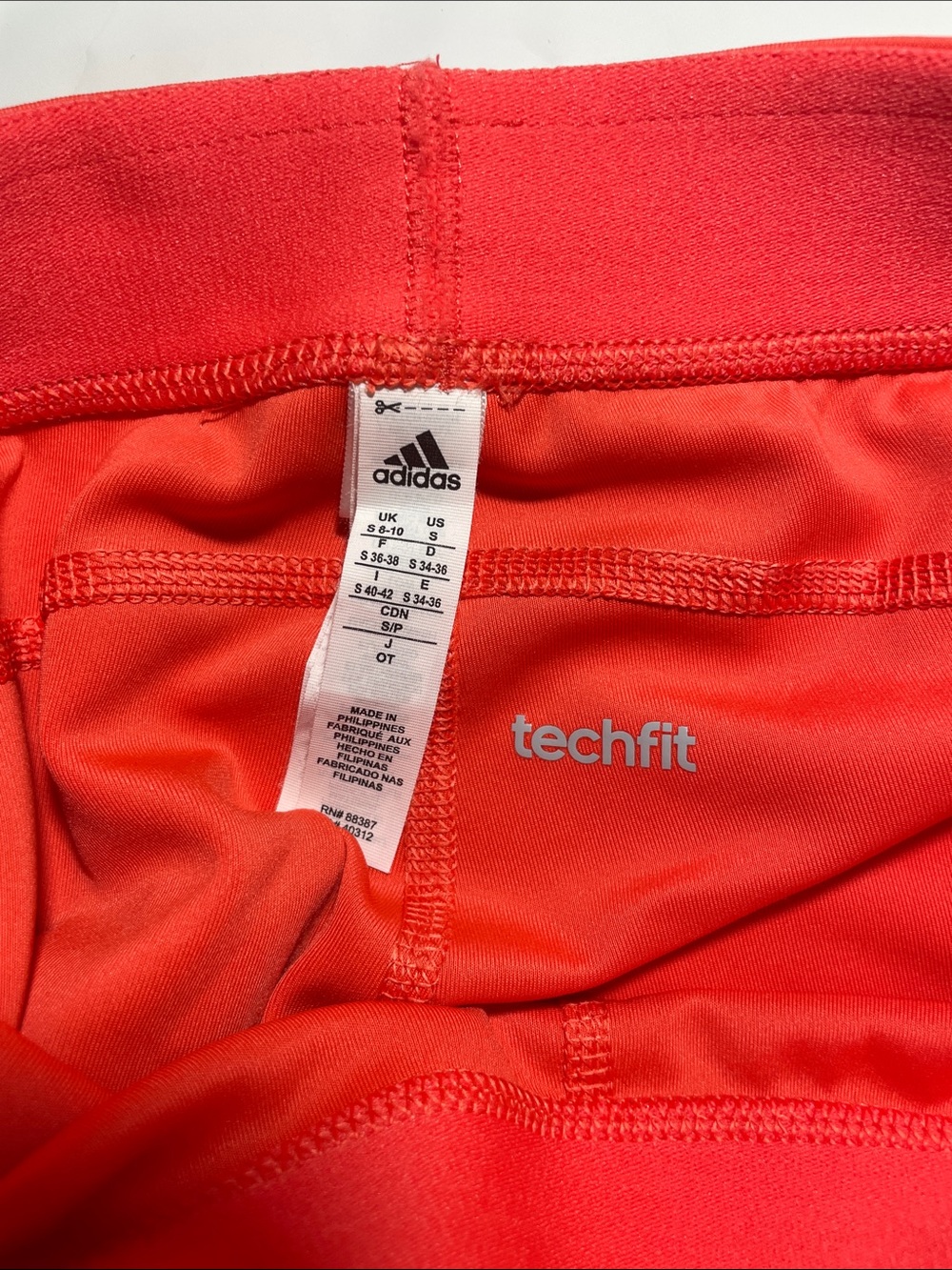Lot of 2 Adidas Techfit Climalite Compression Leggings Crop Small - Picture 5 of 13